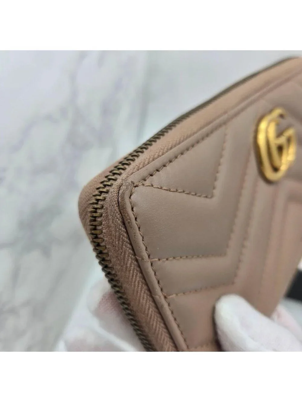 Gucci Wallet GG Marmont Quilted